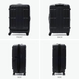 【正規品1年保証】 ティエラル スーツケース Mサイズ TIERRAL キャリーケース フロントオープン 拡張 軽量 M キャスター 車輪 取り外し可能 ストッパー TSロック 81L 89L 8泊 9泊 TORERU 3.0 TTRR3-002