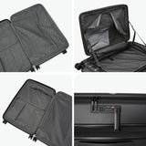 【正規品1年保証】 ティエラル スーツケース Lサイズ TIERRAL キャリーケース フロントオープン 拡張 軽量 L キャスター 車輪 取り外し可能 ストッパー TSロック 101L 109L 10泊 11泊 TORERU 3.0 TTRR3-003