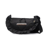 シアタープロダクツ ショルダーバッグ レディース 斜めがけバッグ ブランド THEATRE PRODUCTS バッグ ショルダー 斜めがけ 小さめ 大人 軽量 フリル フリルバッグ NYLON FRILL ROUND SHOULDER BAG L CL240858