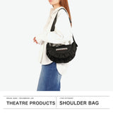 シアタープロダクツ ショルダーバッグ レディース 斜めがけバッグ ブランド THEATRE PRODUCTS バッグ ショルダー 斜めがけ 小さい 大人 軽量 フリル フリルバッグ NYLON FRILL ROUND SHOULDER BAG M CL240859