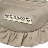 シアタープロダクツ ショルダーバッグ レディース 斜めがけバッグ ブランド THEATRE PRODUCTS バッグ ショルダー 斜めがけ 小さい 大人 軽量 フリル フリルバッグ NYLON FRILL ROUND SHOULDER BAG M CL240859