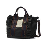 シアタープロダクツ トートバッグ 大きめ レディース ブランド THEATRE PRODUCTS バッグ ショルダー かわいい おしゃれ 斜めがけ 大人 軽量 フリル フリルバッグ B5 NYLON FRILL 2WAY BAG THAMES L CL240336