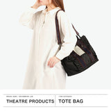 シアタープロダクツ トートバッグ 大きめ レディース ブランド THEATRE PRODUCTS バッグ ショルダー かわいい おしゃれ 斜めがけ 大人 軽量 フリル フリルバッグ B5 NYLON FRILL 2WAY BAG THAMES L CL240336
