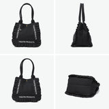 シアタープロダクツ トートバッグ レディース THEATRE PRODUCTS バッグ キャンバス 軽量 小さめ 通勤 ブランド B5 かわいい フリル デイリー お出かけ 帆布 コットン COTTON FRILL TOTE BAG-L CL250717