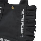 シアタープロダクツ トートバッグ レディース THEATRE PRODUCTS バッグ キャンバス 軽量 小さめ 通勤 ブランド A5 かわいい フリル デイリー お出かけ 帆布 コットン COTTON FRILL TOTE BAG-M CL250718