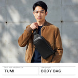 【正規品5年保証】 トゥミ ボディバッグ メンズ レディース TUMI 大きめ きれいめ 本革 ブランド かっこいい レザー 50代 40代 A5 ワンショルダー スリングバッグ Harrison 「グレゴリー」スリング 06302035
