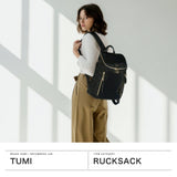 【正規品5年保証】 トゥミ リュック レディース 軽量 小さめ 通勤 ビジネスバッグ TUMI デイリー ビジネス リュックサック きれいめ おしゃれ 上品 ブラック A4 Voyageur 「イモージェン」バックパック 0196708