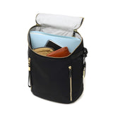 【正規品5年保証】 トゥミ リュック レディース 軽量 小さめ 通勤 ビジネスバッグ TUMI デイリー ビジネス リュックサック きれいめ おしゃれ 上品 ブラック A4 Voyageur 「イモージェン」バックパック 0196708