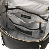 【正規品5年保証】 トゥミ リュック レディース 軽量 小さめ 通勤 ビジネスバッグ TUMI デイリー ビジネス リュックサック きれいめ おしゃれ 上品 ブラック A4 Voyageur 「イモージェン」バックパック 0196708
