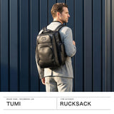 【正規品5年保証】 トゥミ リュック メンズ 大容量 TUMI レザー 革 ビジネス 通勤 大きめ リュックサック バックパック 出張 仕事 PC タブレット 15インチ B4 A4 Alpha4 トゥミ・ブリーフ・パック 9603580