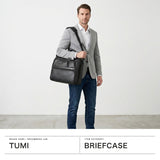 【正規品5年保証】 トゥミ ブリーフケース メンズ ブランド 本革 TUMI ビジネスバッグ 大容量 PC ビジネス ショルダー レザー 牛革 大人 A4 B4 2WAY Alpha4 ラージ・17インチ・ブリーフケース 09603114