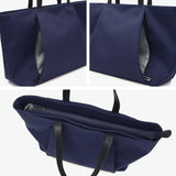 アンクール トートバッグ メンズ レディース ファスナー付き 大きめ A4 大容量 Un coeur トート バッグ TORO2 通勤 ビジネス ブランド ビジネスバッグ カジュアル 横 横型 布 ブラック 黒 撥水 TORO II K900141N