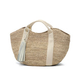 【正規品】 ヴィオラドーロ かごバッグ レディース トートバッグ VIOLAd'ORO ブランド 女性 おしゃれ 上品 ナチュラル カゴバッグ ハンドバッグ 軽量 軽い 天然素材 SANDRO ラフィア テープハンドルトート V-8087