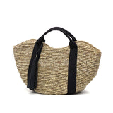 【正規品】 ヴィオラドーロ かごバッグ レディース トートバッグ VIOLAd'ORO ブランド 女性 おしゃれ 上品 ナチュラル カゴバッグ ハンドバッグ 軽量 軽い 天然素材 SANDRO ラフィア テープハンドルトート V-8087