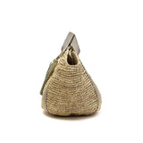 【正規品】 ヴィオラドーロ かごバッグ レディース トートバッグ VIOLAd'ORO ブランド 女性 おしゃれ 上品 ナチュラル カゴバッグ ハンドバッグ 軽量 軽い 天然素材 SANDRO ラフィア テープハンドルトート V-8087