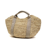 【正規品】 ヴィオラドーロ かごバッグ レディース トートバッグ VIOLAd'ORO ブランド 女性 おしゃれ 上品 ナチュラル カゴバッグ ハンドバッグ 軽量 軽い 天然素材 SANDRO ラフィア テープハンドルトート V-8087