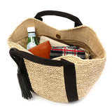 【正規品】 ヴィオラドーロ かごバッグ レディース トートバッグ VIOLAd'ORO ブランド 女性 おしゃれ 上品 ナチュラル カゴバッグ ハンドバッグ 軽量 軽い 天然素材 SANDRO ラフィア テープハンドルトート V-8087