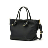 【正規品】 ヴィオラドーロ トートバッグ レディース ファスナー付き VIOLAd'ORO バッグ ビアンカ トート ブランド 撥水 軽量 ナイロン ショルダー S A5 日本製 BIANCA ノットハンドルナイロントートS サイズ V-2204