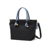 【正規品】 ヴィオラドーロ トートバッグ レディース ファスナー付き VIOLAd'ORO バッグ ビアンカ トート ブランド 撥水 軽量 ナイロン ショルダー S A5 日本製 BIANCA ノットハンドルナイロントートS サイズ V-2204