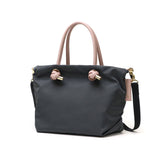 【正規品】 ヴィオラドーロ トートバッグ レディース ファスナー付き VIOLAd'ORO バッグ ビアンカ トート ブランド 撥水 軽量 ナイロン ショルダー S A5 日本製 BIANCA ノットハンドルナイロントートS サイズ V-2204