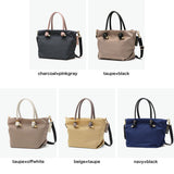 【正規品】 ヴィオラドーロ トートバッグ レディース ファスナー付き VIOLAd'ORO バッグ ビアンカ トート ブランド 撥水 軽量 ナイロン ショルダー S A5 日本製 BIANCA ノットハンドルナイロントートS サイズ V-2204