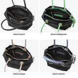 【正規品】 ヴィオラドーロ トートバッグ レディース ファスナー付き VIOLAd'ORO バッグ ビアンカ トート ブランド 撥水 軽量 ナイロン ショルダー S A5 日本製 BIANCA ノットハンドルナイロントートS サイズ V-2204