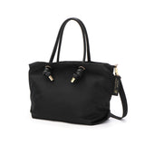 【正規品】 ヴィオラドーロ トートバッグ レディース ファスナー付き VIOLAd'ORO バッグ ビアンカ トート ブランド 撥水 軽量 ナイロン ショルダー S A5 日本製 BIANCA ノットハンドルナイロントートS サイズ V-2204