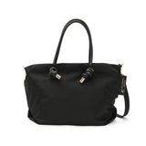 【正規品】 ヴィオラドーロ トートバッグ レディース ファスナー付き VIOLAd'ORO バッグ ビアンカ トート ブランド 撥水 軽量 ナイロン ショルダー S A5 日本製 BIANCA ノットハンドルナイロントートS サイズ V-2204