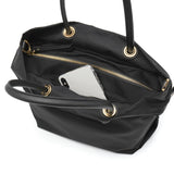 【正規品】 ヴィオラドーロ トートバッグ レディース ファスナー付き VIOLAd'ORO バッグ ビアンカ トート ブランド 撥水 軽量 ナイロン ショルダー S A5 日本製 BIANCA ノットハンドルナイロントートS サイズ V-2204