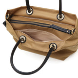 【正規品】 ヴィオラドーロ トートバッグ レディース ファスナー付き VIOLAd'ORO バッグ ビアンカ トート ブランド 撥水 軽量 ナイロン ショルダー S A5 日本製 BIANCA ノットハンドルナイロントートS サイズ V-2204