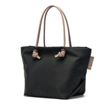 【正規品】 ヴィオラドーロ トートバッグ レディース ファスナー付き VIOLAd'ORO バッグ ビアンカ トート ブランド 撥水 軽量 ナイロン M B5 日本製 BIANCA ノットハンドルナイロントートM サイズ V-2175