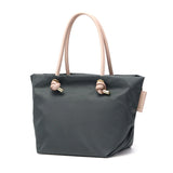 【正規品】 ヴィオラドーロ トートバッグ レディース ファスナー付き VIOLAd'ORO バッグ ビアンカ トート ブランド 撥水 軽量 ナイロン M B5 日本製 BIANCA ノットハンドルナイロントートM サイズ V-2175