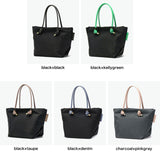 【正規品】 ヴィオラドーロ トートバッグ レディース ファスナー付き VIOLAd'ORO バッグ ビアンカ トート ブランド 撥水 軽量 ナイロン M B5 日本製 BIANCA ノットハンドルナイロントートM サイズ V-2175