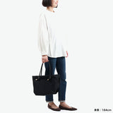 【正規品】 ヴィオラドーロ トートバッグ レディース ファスナー付き VIOLAd'ORO バッグ ビアンカ トート ブランド 撥水 軽量 ナイロン M B5 日本製 BIANCA ノットハンドルナイロントートM サイズ V-2175