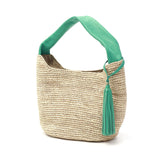 【正規品】 ヴィオラドーロ かごバッグ レディース トートバッグ VIOLAd'ORO ブランド 女性 おしゃれ 上品 ナチュラル カゴバッグ ハンドバッグ 軽量 軽い 天然素材 SANDRO アバカ製 ワンショルダーバッグ V-8034