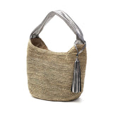 【正規品】 ヴィオラドーロ かごバッグ レディース トートバッグ VIOLAd'ORO ブランド 女性 おしゃれ 上品 ナチュラル カゴバッグ ハンドバッグ 軽量 軽い 天然素材 SANDRO アバカ製 ワンショルダーバッグ V-8034