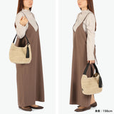 【正規品】 ヴィオラドーロ かごバッグ レディース トートバッグ VIOLAd'ORO ブランド 女性 おしゃれ 上品 ナチュラル カゴバッグ ハンドバッグ 軽量 軽い 天然素材 SANDRO アバカ製 ワンショルダーバッグ V-8034