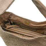 【正規品】 ヴィオラドーロ かごバッグ レディース トートバッグ VIOLAd'ORO ブランド 女性 おしゃれ 上品 ナチュラル カゴバッグ ハンドバッグ 軽量 軽い 天然素材 SANDRO アバカ製 ワンショルダーバッグ V-8034