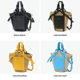 【正規品】 ヴィオラドーロ かごバッグ トートバッグ VIOLAd'ORO カゴ 小さめ コンパクト 軽量 ミニ バスケット ショルダー レディース かわいい おしゃれ 上品 MIRO レザーポケット2WAYミニトート V-8624