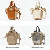 【正規品】 ヴィオラドーロ かごバッグ トートバッグ VIOLAd'ORO カゴ 小さめ コンパクト 軽量 ミニ バスケット ショルダー レディース かわいい おしゃれ 上品 MIRO レザーポケット2WAYミニトート V-8624