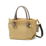 【正規品】 ヴィオラドーロ トートバッグ レディース ファスナー付き VIOLAd'ORO バッグ ビアンカ トート ブランド 撥水 軽量 ナイロン ショルダー XS 日本製 BIANCA ノットハンドルナイロントートXS サイズ V-2197