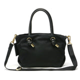 【正規品】 ヴィオラドーロ トートバッグ レディース ファスナー付き VIOLAd'ORO バッグ ビアンカ トート ブランド 撥水 軽量 ナイロン ショルダー XS 日本製 BIANCA ノットハンドルナイロントートXS サイズ V-2197