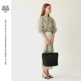 【正規品】 ヴィオラドーロ トートバッグ レディース ファスナー付き VIOLAd'ORO バッグ ビアンカ トート ブランド 撥水 ナイロン ショルダー ML A4 日本製 BIANCA ノットハンドルナイロントートML サイズ V-2204