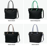 【正規品】 ヴィオラドーロ トートバッグ レディース ファスナー付き VIOLAd'ORO バッグ ビアンカ トート ブランド 撥水 ナイロン ショルダー ML A4 日本製 BIANCA ノットハンドルナイロントートML サイズ V-2204