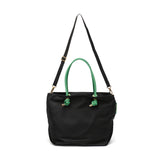 【正規品】 ヴィオラドーロ トートバッグ レディース ファスナー付き VIOLAd'ORO バッグ ビアンカ トート ブランド 撥水 ナイロン ショルダー ML A4 日本製 BIANCA ノットハンドルナイロントートML サイズ V-2204