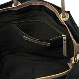 【正規品】 ヴィオラドーロ トートバッグ レディース ファスナー付き VIOLAd'ORO バッグ ビアンカ トート ブランド 撥水 ナイロン ショルダー ML A4 日本製 BIANCA ノットハンドルナイロントートML サイズ V-2204