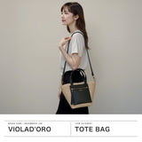 【正規品】 ヴィオラドーロ トートバッグ レディース かごバッグ ショルダーバッグ 小さめ ミニ VIOLAd'ORO かご バッグ 上品 ナチュラル 斜めがけ 本革 レザー 春 夏 2WAY MIRO アバカ製 2WAYトート V-8756