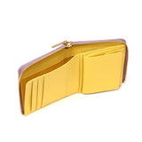 【正規品】 ヴィオラドーロ 二つ折り財布 レディース box型小銭入れ ブランド VIOLAd'ORO 財布 薄い 本革 レザー 牛革 スリム かわいい 小さめ 小さい コンパクト PORTA リザード型押しレザー 二つ折りL字型財布 V-5056