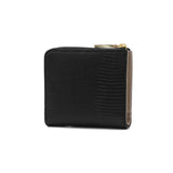 【正規品】 ヴィオラドーロ 財布 レディース コンパクト 二つ折り VIOLAd'ORO 二つ折り財布 小さめ ブランド 二つ折 ミニ財布 本革 BOX型小銭入れ 薄型 スリム かわいい PORTA リザード型押しレザー 二つ折りL字型財布 V-5056