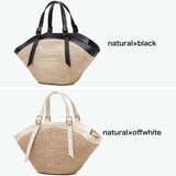 【正規品】 ヴィオラドーロ かごバッグ レディース トートバッグ VIOLAd'ORO ブランド 女性 おしゃれ 上品 ナチュラル 小さめ カゴバッグ ハンドバッグ 舟形 軽量 夏 春夏 天然素材 アバカ レザー 革 MIRO V-8844